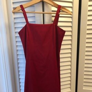 Nicole Miller Red Sleeveless cocktail dress
